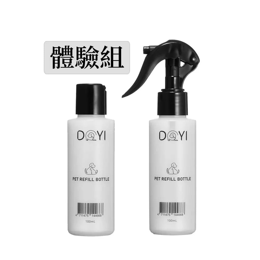 【DOYI】體驗組 : 全效型沙龍洗毛精100ml*1 + 除臭抗菌噴霧100ml*1