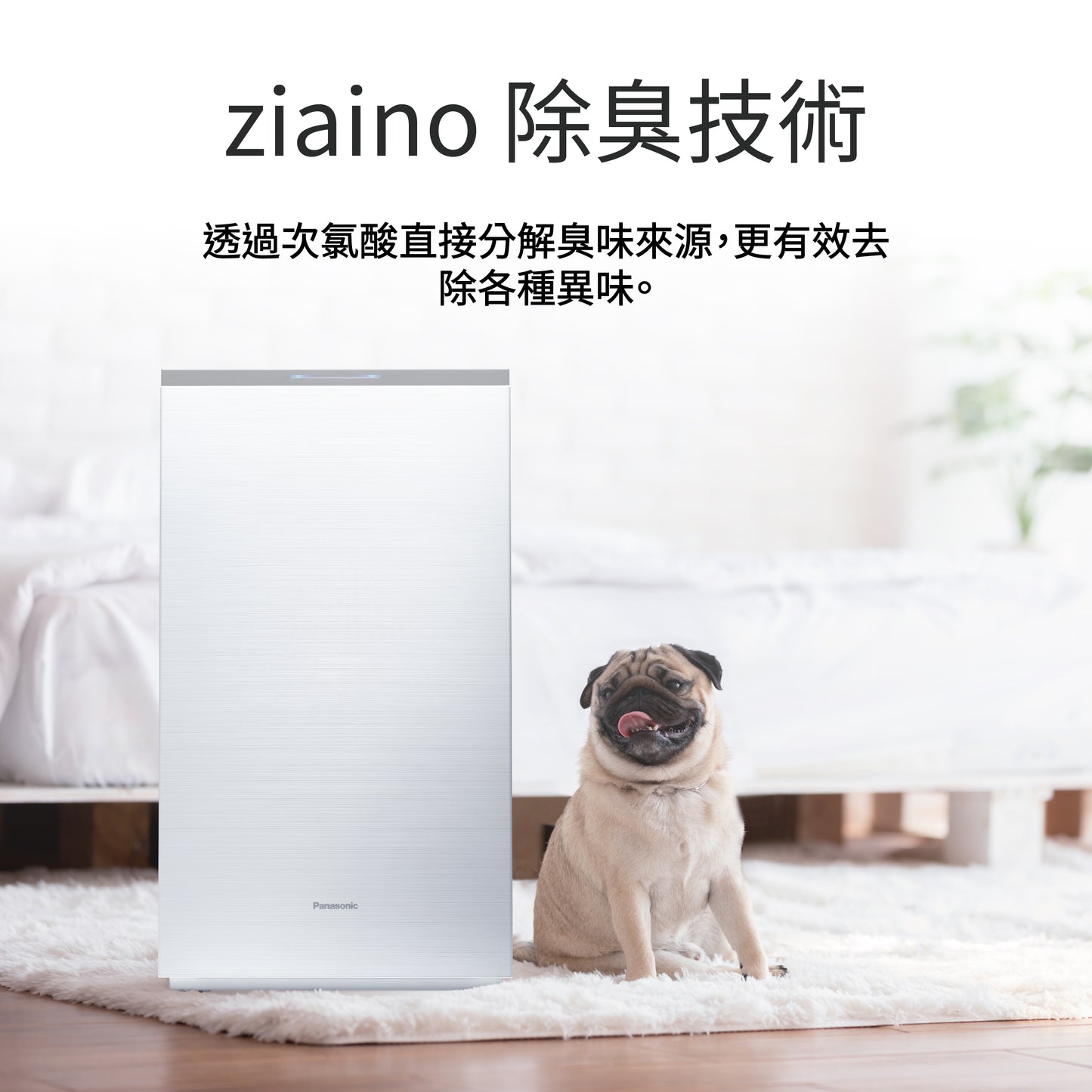 Panasonic ZIAINO除菌脫臭機
F-JPU25W